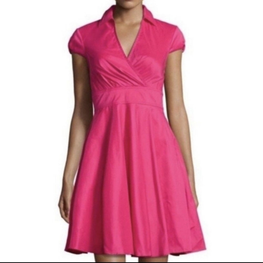 Betsey Johnson Cosmopolitan Hot pink dress